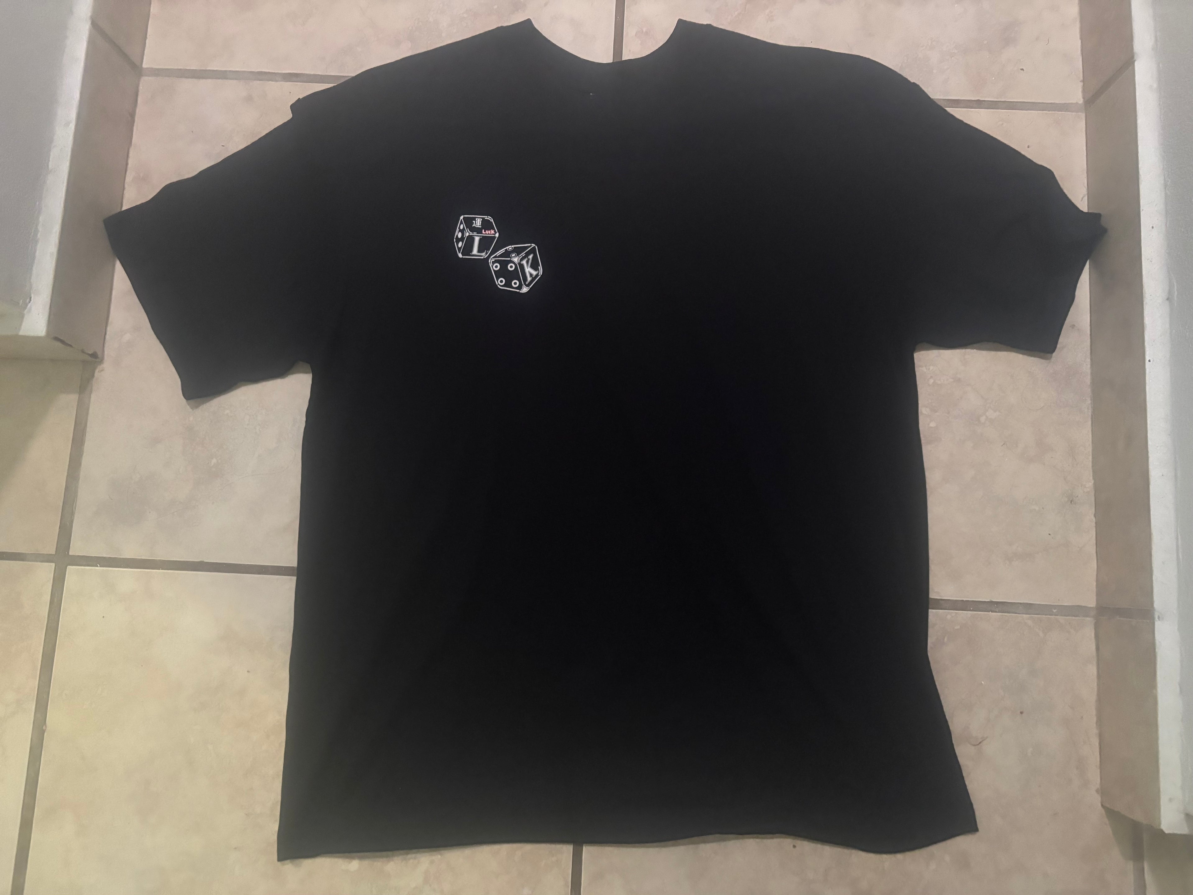 LK and Dice Black T-shirt