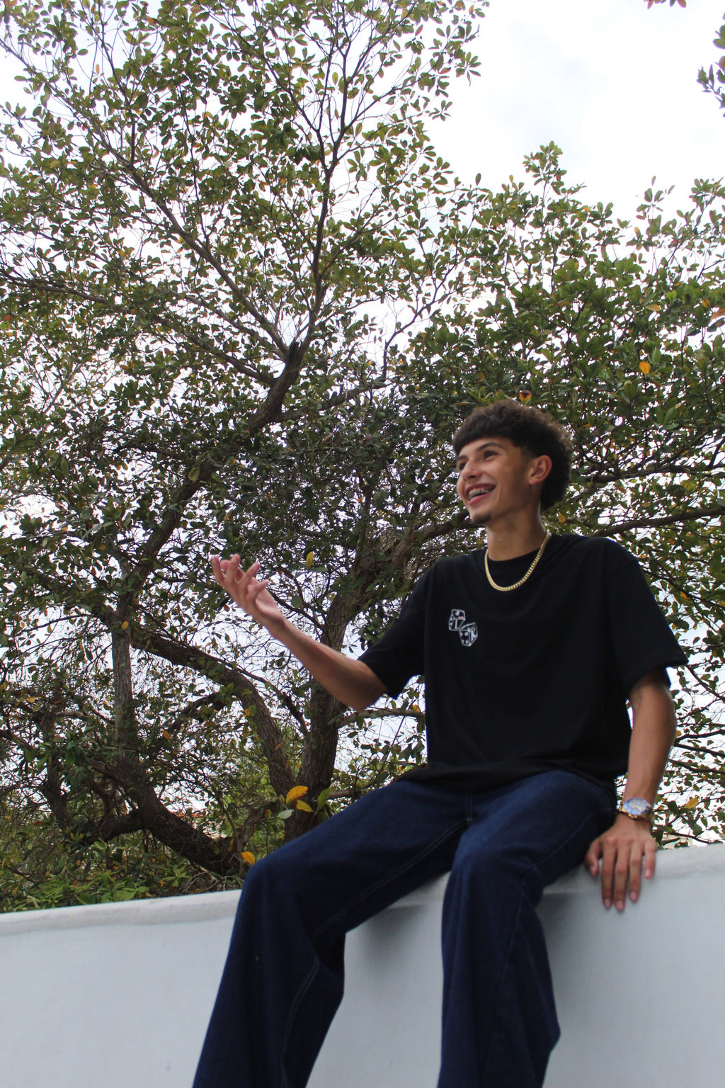 LK and Dice Black T-shirt