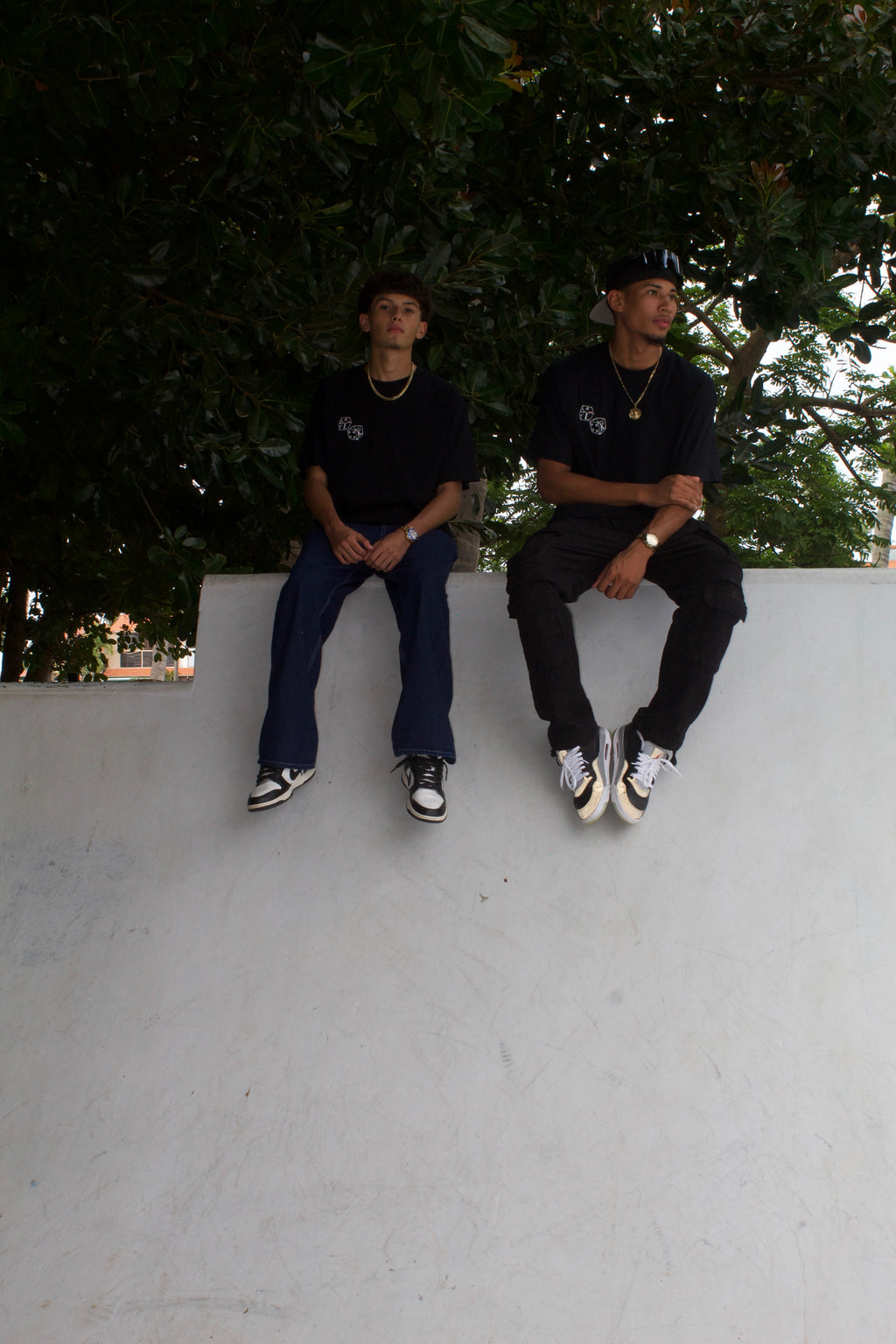 LK and Dice Black T-shirt