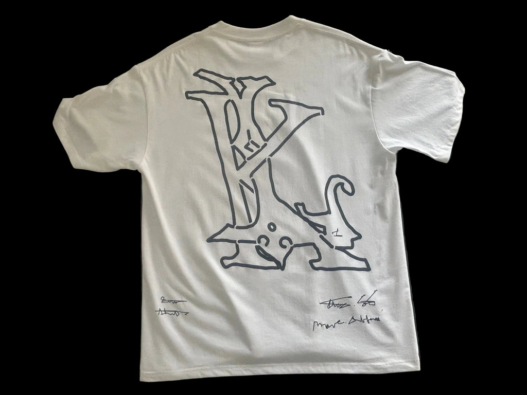 LK and Dice White T-shirt