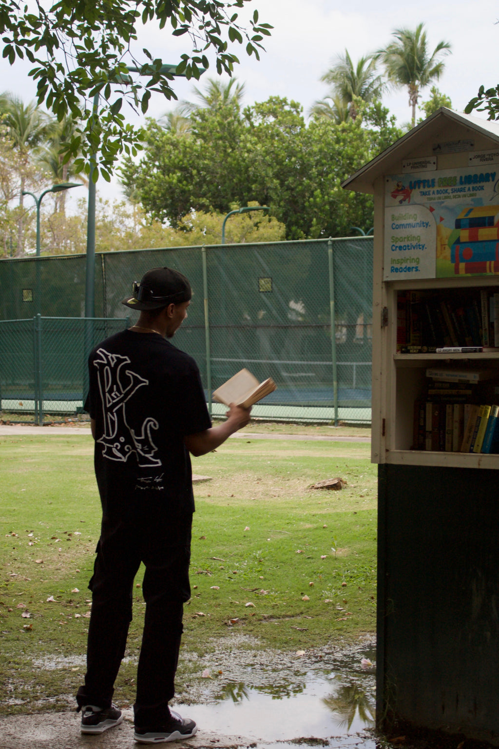 LK and Dice Black T-shirt